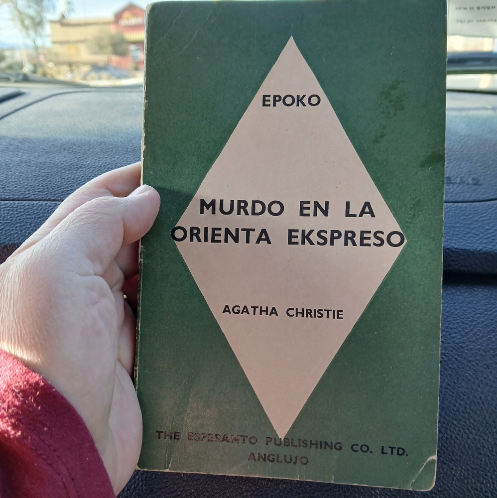 VTG Agatha Christie Spanish Translation of the The Murder On the Orient Express